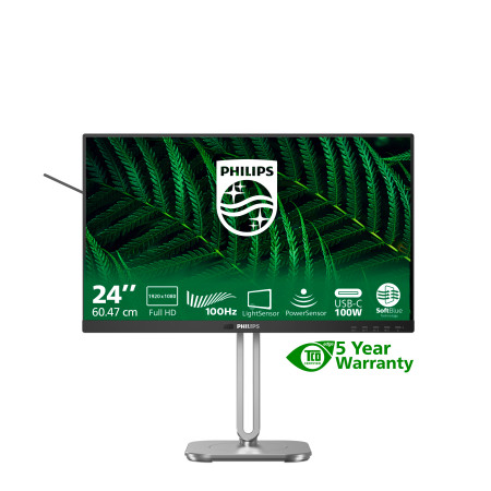 Philips 24B2G5301 - 100Hz Full HD IPS Monitorius 23.8"