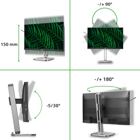 Philips 24B2G5301 - 100Hz Full HD IPS Monitorius 23.8"