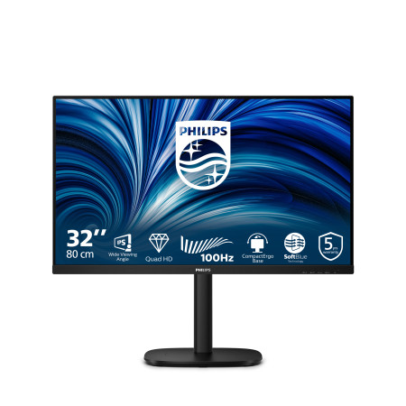 Philips 32B2N3500/00 - 100Hz | QHD | IPS | 31.5" Monitorius