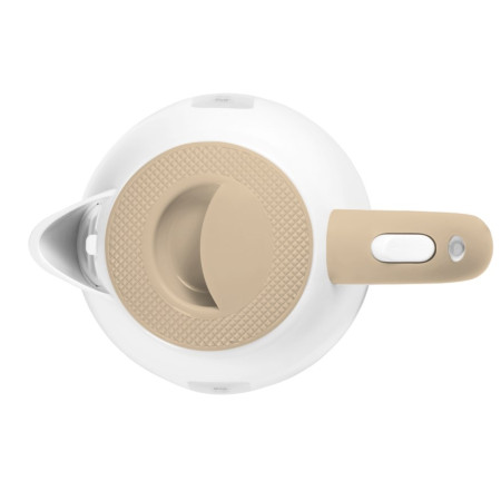 Concept RK2331 elektrinis virdulys 1,7 L 2200 W Rusvai gelsvas, Balta