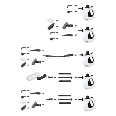 Esperanza EHS008 Garų valiklis 0,35L 900W