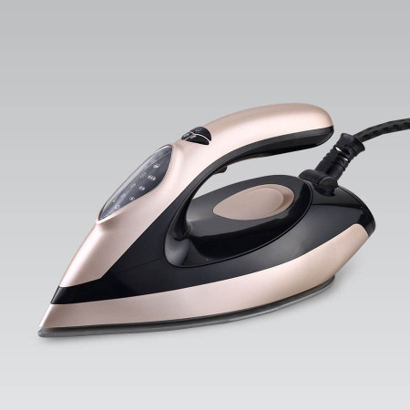 Maestro MR-320C lygintuvas su garų generatoriumi 2400 W 1,5 L Keraminis padas Juoda, Rausvai auksinė