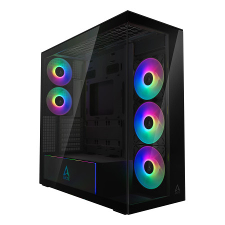 ARCTIC Xtender Midi Tower PC Korpusas EATX Juodas