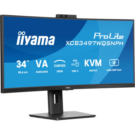 iiyama ProLite XCB3497WQSNPH-B1 34 colių UltraWide monitorius