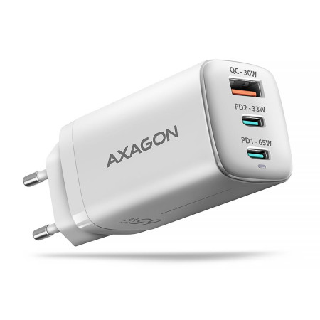 AXAGON 65W Mobilus USB Įkroviklis su 3 Prievadais ACU-DPQ65W