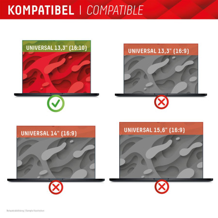 DISPLEX Privatumo Apsaugos Uni (Be Rėmelio) 13,3", 16:10