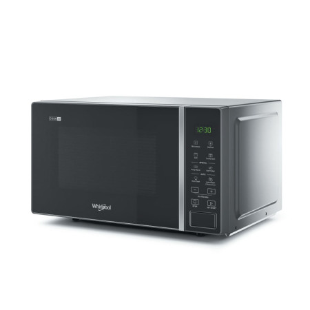 Whirlpool Cook20 MWP 203 SB Juoda, Sidabras Mikrobangų krosnelė su kepsninės funkcija Stalviršis 20 L 700 W