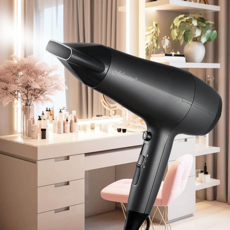 Hair dryer MAESTRO MR-217 2200 W Black, Graphite