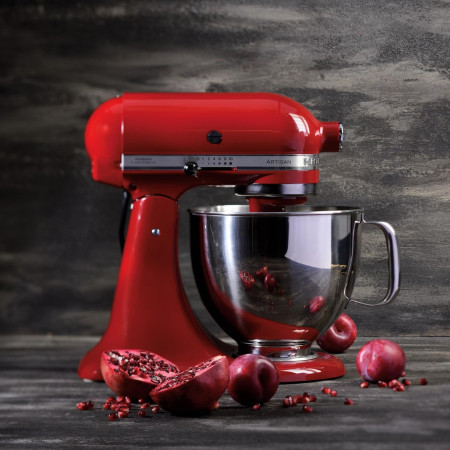 KitchenAid Artisan 5KSM125 Pastatomas plaktuvas 300 W Raudona