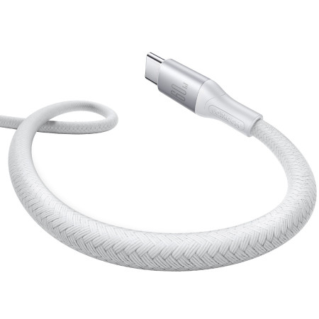 Joyroom S-A28 USB-C į USB-C 60W 2.0m baltas kabelis