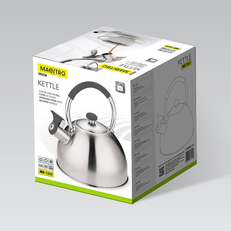 Kettle MAESTRO MR-1323 stainless steel 2.5 l