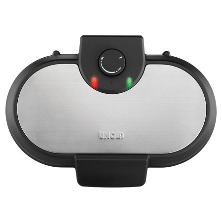 Unold 48165 keptuvė blyneliams 2 blynas 1000 W Juoda, Nerūdijančiojo plieno