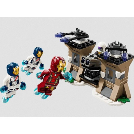 LEGO Super Heroes 76288 Geležinis žmogus ir Geležies legionas prieš Hidrą