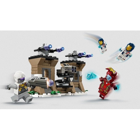 LEGO Super Heroes 76288 Geležinis žmogus ir Geležies legionas prieš Hidrą