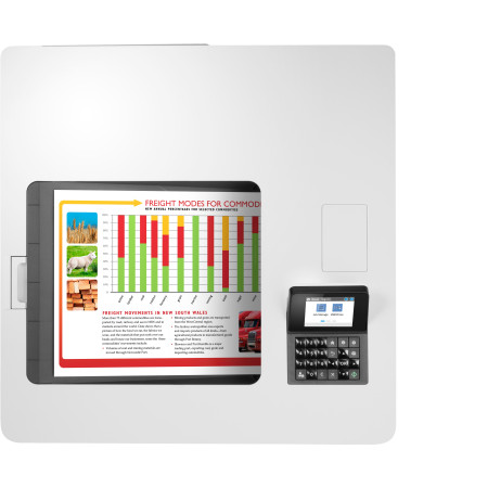 HP Color LaserJet Enterprise M554dn spausdintuvas