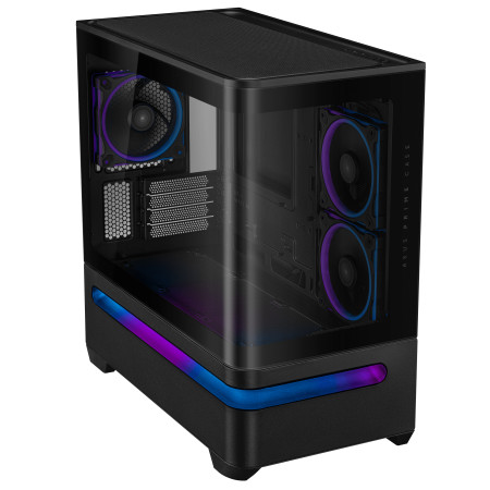 ASUS PRIME AP202 ARGB „Midi Tower“ Juoda
