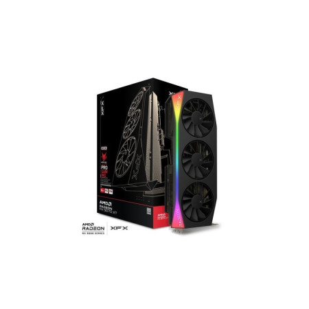 XFX Radeon RX 9070 XT Mercury Gaming Edition RGB 16GB OC GDDR6