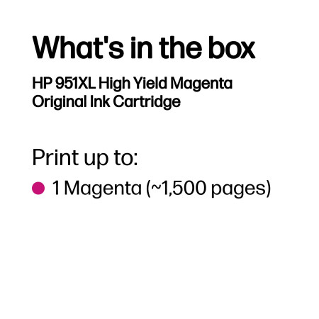 HP 951 XL purpurinis CN047AE Instant Ink