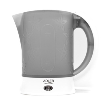Adler | Travel Kettle | AD 1268 | Standard | 600 W | 0.6 L | Plastic | White