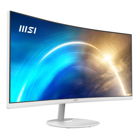 MSI Pro MP341CQW kompiuterio monitorius 34" UltraWide Quad HD balta