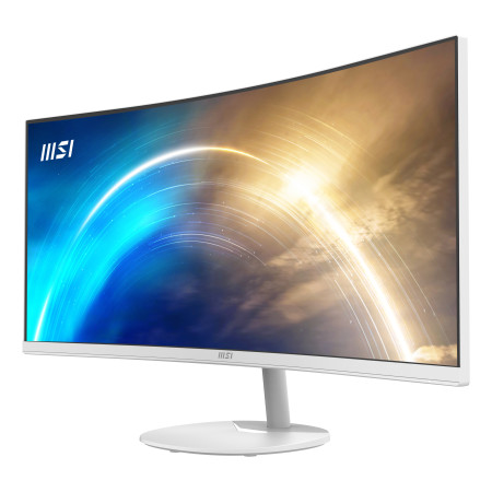 MSI Pro MP341CQW kompiuterio monitorius 34" UltraWide Quad HD balta