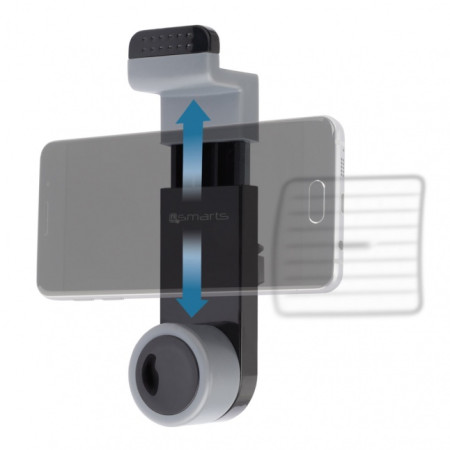 Automobilinis laikiklis SnapClip (ventiliacijos), juodas