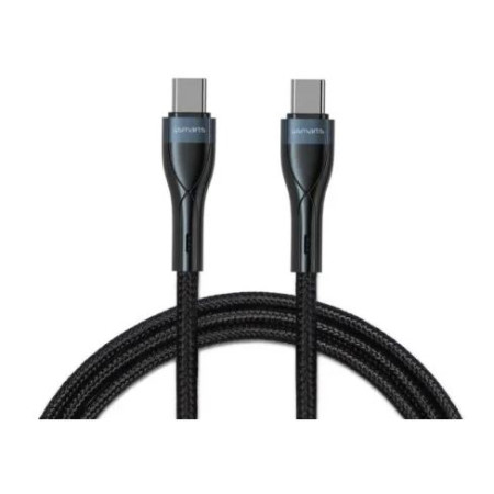 4smarts USB-C į USB-C kabelis PremiumCord 60W 1m, juodas