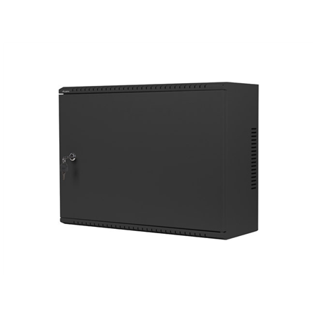 Lanberg 19" rack šafa 4U+3U 540x200 juoda surinkta