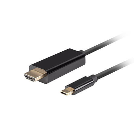Lanberg USB-C - HDMI kabelis M/M 1.8m 4K 60Hz juodas