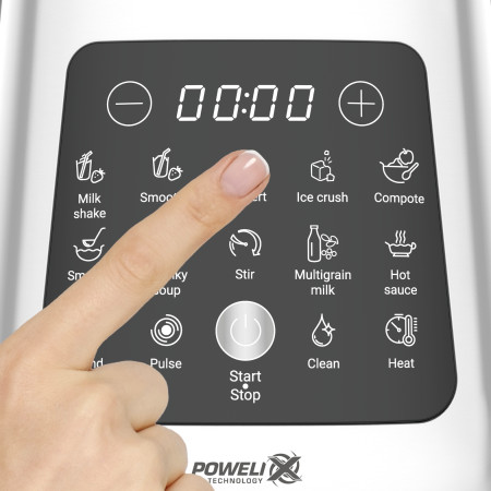 Tefal Perfectmix Cook BL83SD Pastatomas trintuvas 1,75 L 1400 W Juoda, Nerūdijančiojo plieno