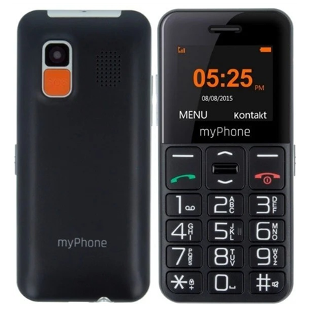 myPhone Halo Easy juodas