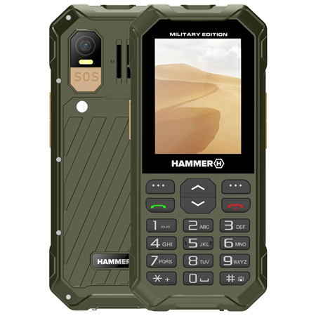 myPhone Hammer 6 LTE Military Edition žalias