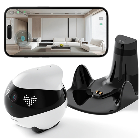 Enabot EBO AIR 2 - mobilus stebėjimo robotas (baltas)