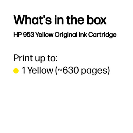 HP 953 Geltonas (F6U14AE) Instant Ink