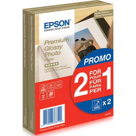 Epson Premium Blizgus Fotopopierius [255g/m2; 10 x 15cm; 80 lapų]