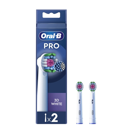 Oral-B Pro 3D White dantų šepetėlių rinkinys 2 vnt.