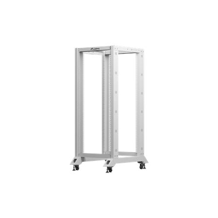 Lanberg Open Rack 19" 27U 600X800 | OR01-6827-S | Grey