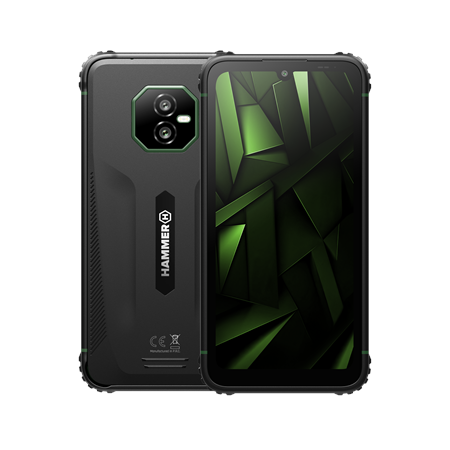 Hammer | Ranger | Black/Green | 6 " | IPS | 1560 x 720 pixels | Mediatek | Helio G99 | Internal RAM 8 GB | 256 GB | microSD | Du