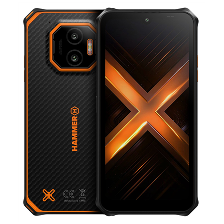 Hammer | Energy X2 | Black/Orange | 6.1 " | IPS | 1560 x 720 pixels | Mediatek | G81 | Internal RAM 6 GB | 128 GB | Dual SIM | 4