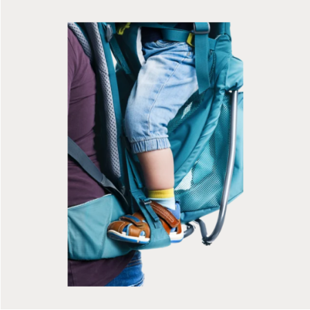 Deuter Kid Comfort Active SL Baby carrier backpack Polyamide, Denim