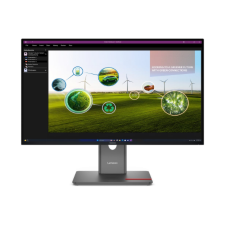 Lenovo | ThinkVision | P27Q-40 | 27 " | IPS | 16:9 | 120 Hz | 4 ms | 350 cd/m² | HDMI ports quantity 1 | Eclipse black | Warrant