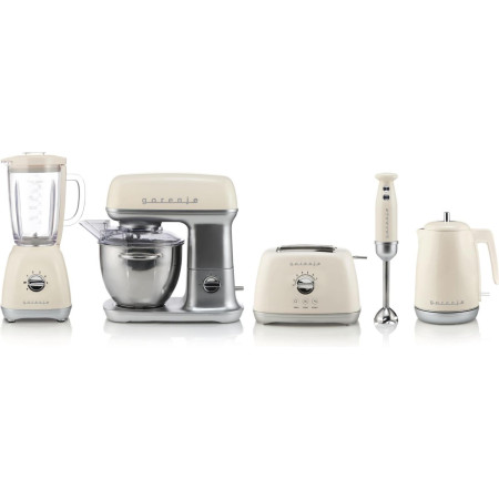 Gorenje MMC1000RL food processor 1000 W 4.5 L Champagne, Stainless steel, White