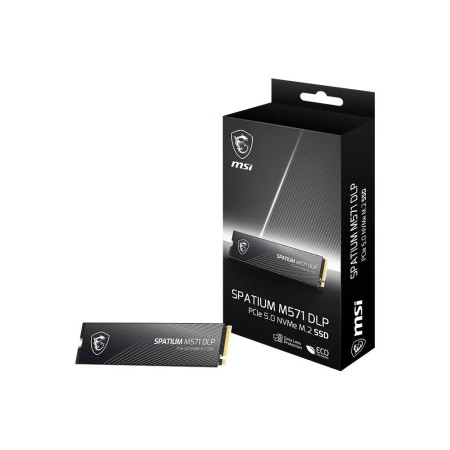 SSD|MSI|1400xTBW rating|MTBF 1500000 h|Read speed 14500 MB/s|Write speed 11000 MB/s|NVMe Yes|PCI Express 5.0|M.2|2000 GB|SPATIUM