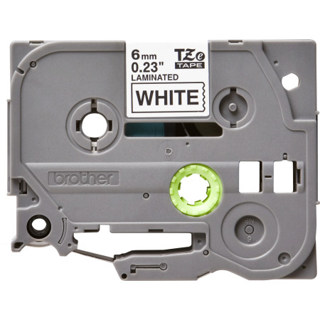 Brother TZe-211 etikečių juostelė Juoda ant baltos