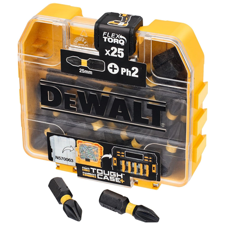 DeWalt PH2 atsuktuvo antgaliai 25 vnt. extreme tstak