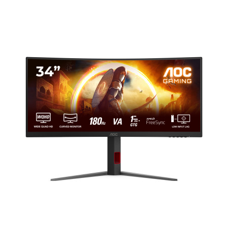 AOC G4 CU34G4 34 colių kompiuterio monitorius Wide Quad HD