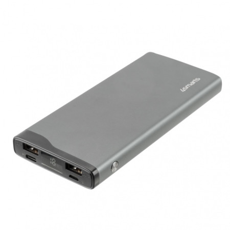 Power Bank VoltHub Pro 10000mAh 22.5W su Quick Charge, PD gunmetal