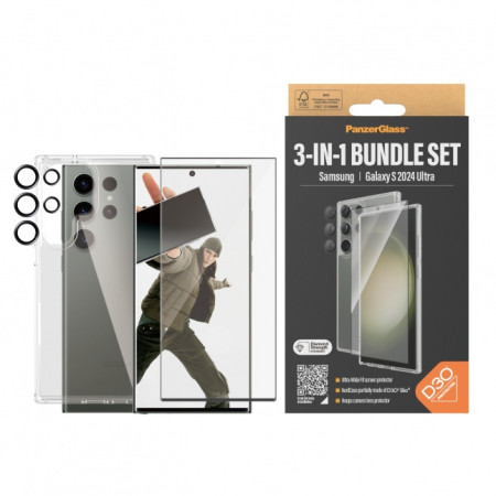 PanzerGlass ekraną apsauganti plėvelė Samsung Galaxy S24 Ultra 5G