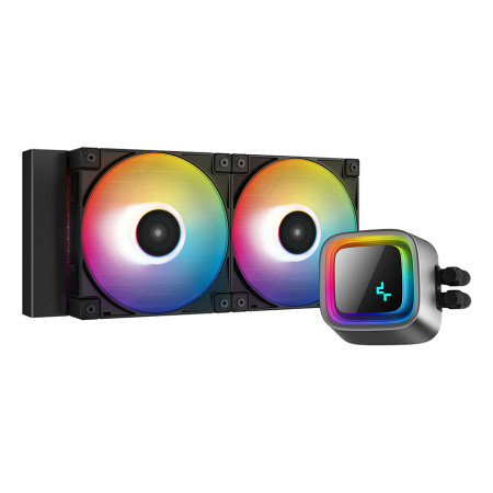 DeepCool LS520 vandens aušinimas AiO, 240mm - juodas