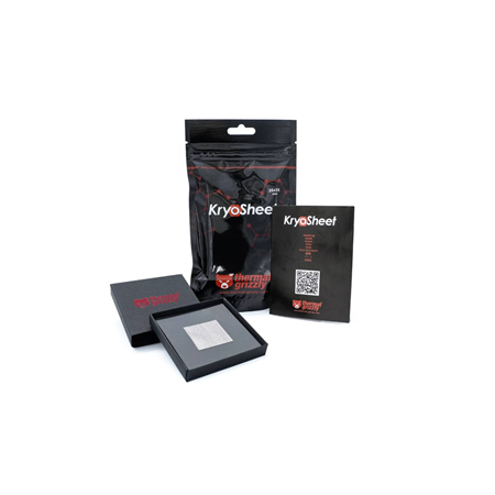 Thermal Grizzly KryoSheet grafeno šilumos perdavimo plokštelė - 25 x 25 mm